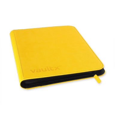 Vault X 9-Pocket Exo-Tec Zip Binder - Yellow