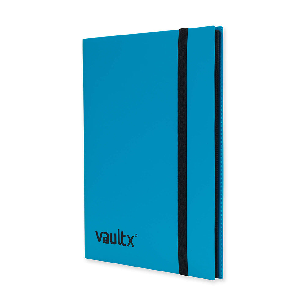 Vault X 9-Pocket Strap Binder - Blue