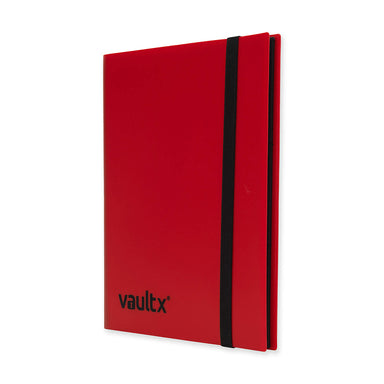 Vault X 9-Pocket Strap Binder - Red