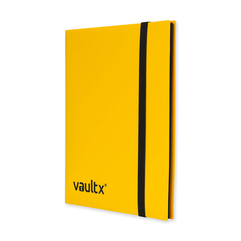 Vault X 9-Pocket Strap Binder - Yellow