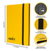 Vault X 9-Pocket Strap Binder - Yellow