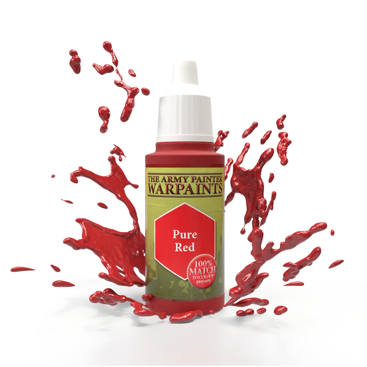WP1104 Pure Red Army Painter Acrylic Warpaints Paint