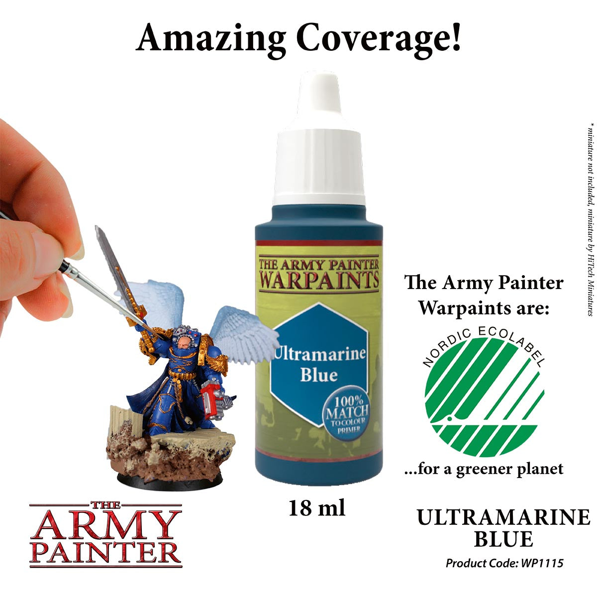 The Army Painter Warpaints - Ultramarine Blue (18ml) WP1115