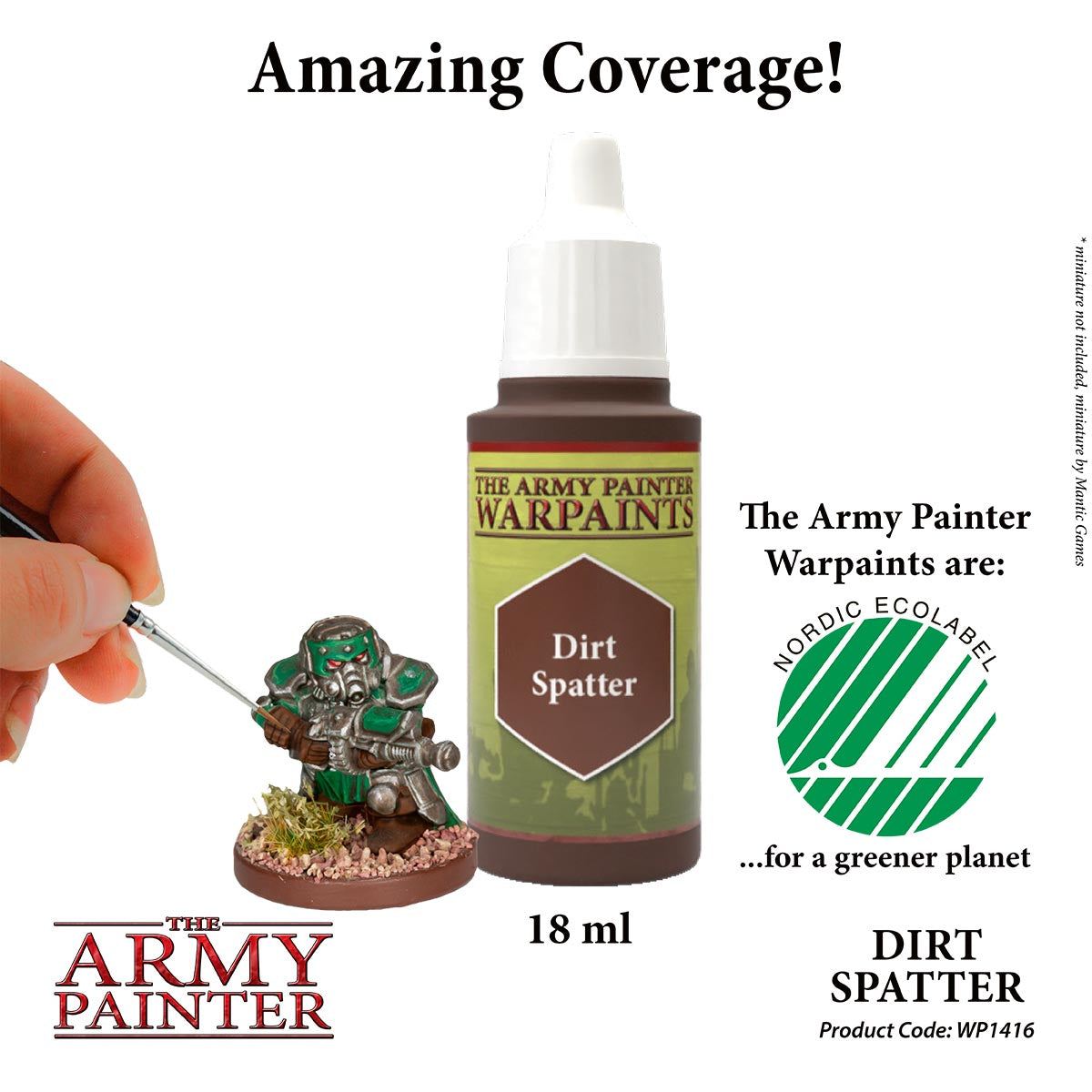 The Army Painter Warpaints - Dirt Spatter (18ml) WP1416