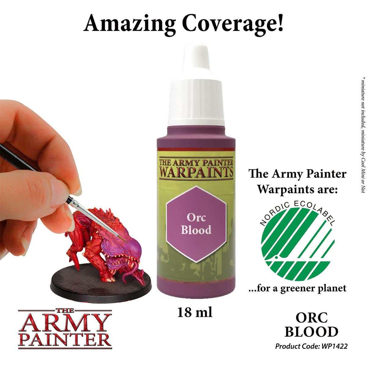 The Army Painter Warpaints - Orc Blood (18ml) WP1422