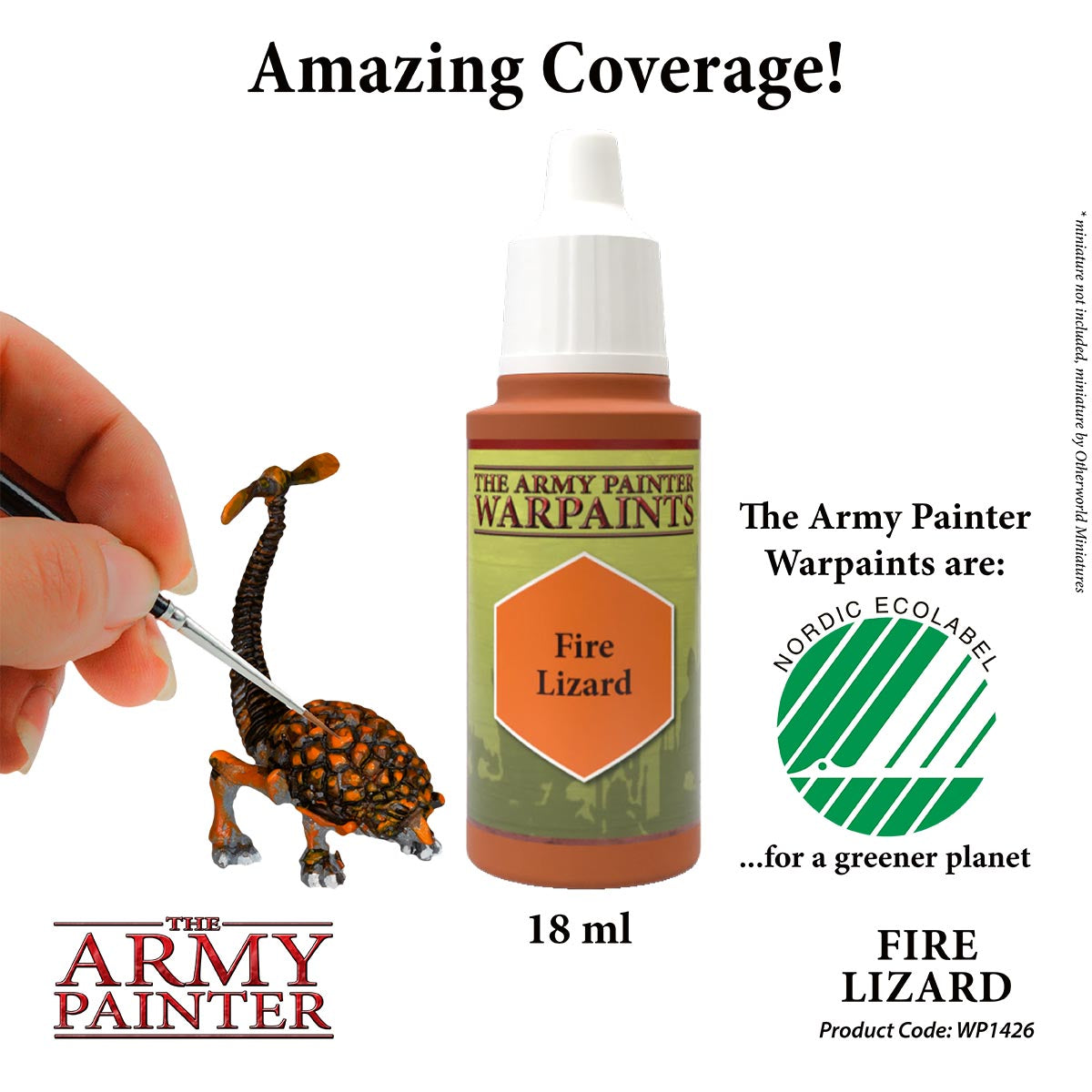 The Army Painter Warpaints - Fire Lizard (18ml) WP1426