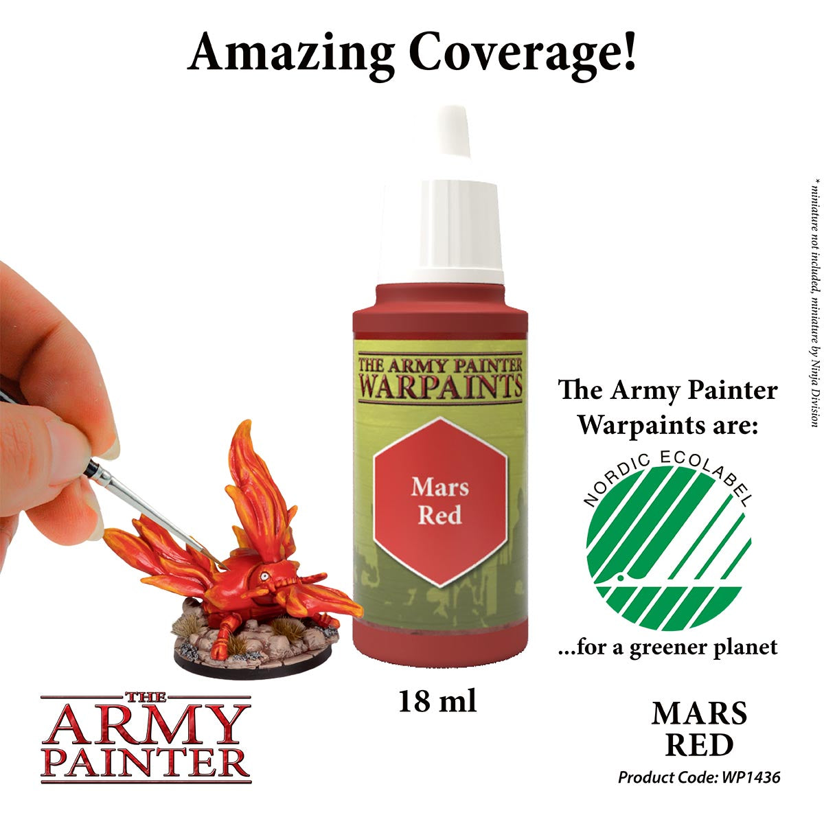 The Army Painter Warpaints - Mars Red (18ml) WP1436