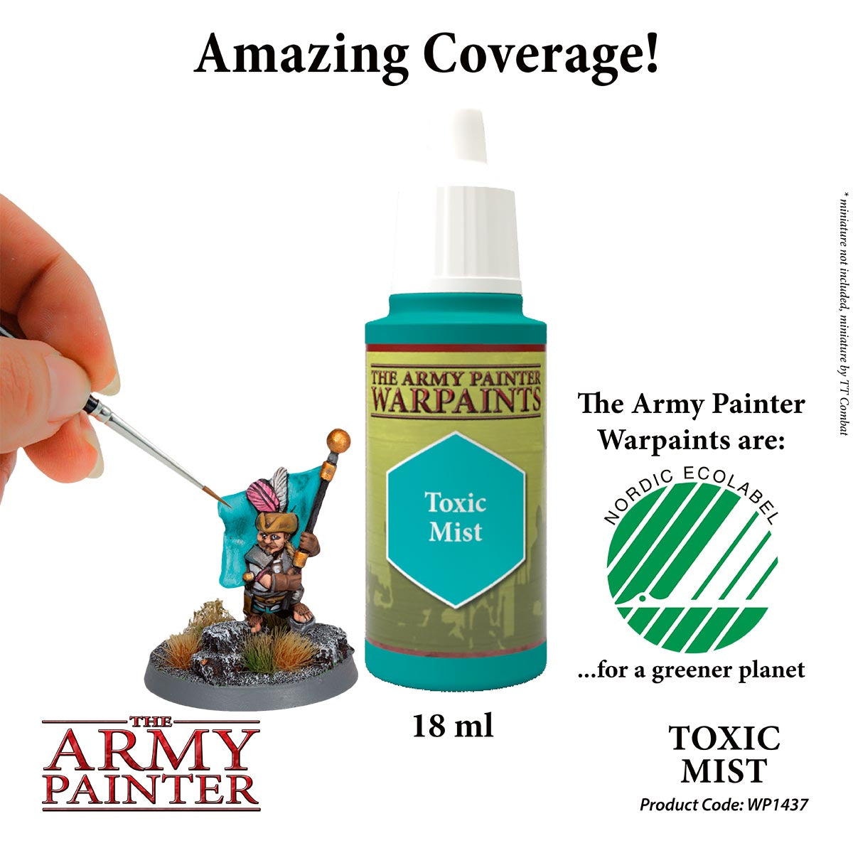 The Army Painter Warpaints - Toxic Mist (18ml) WP1437