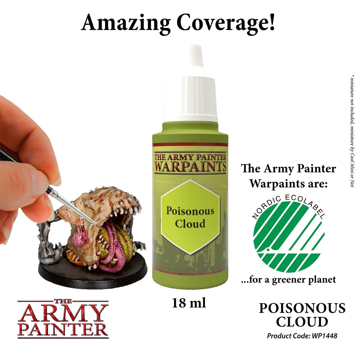 The Army Painter Warpaints - Poisonous Cloud (18ml) WP1448