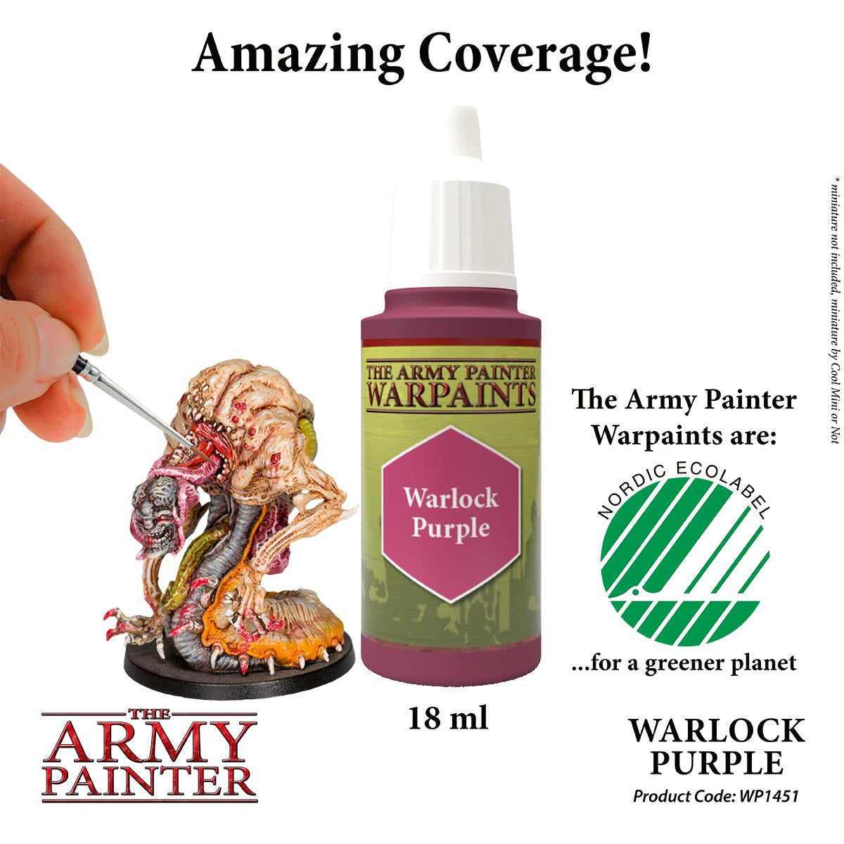 The Army Painter Warpaints - Warlock Purple (18ml) WP1451
