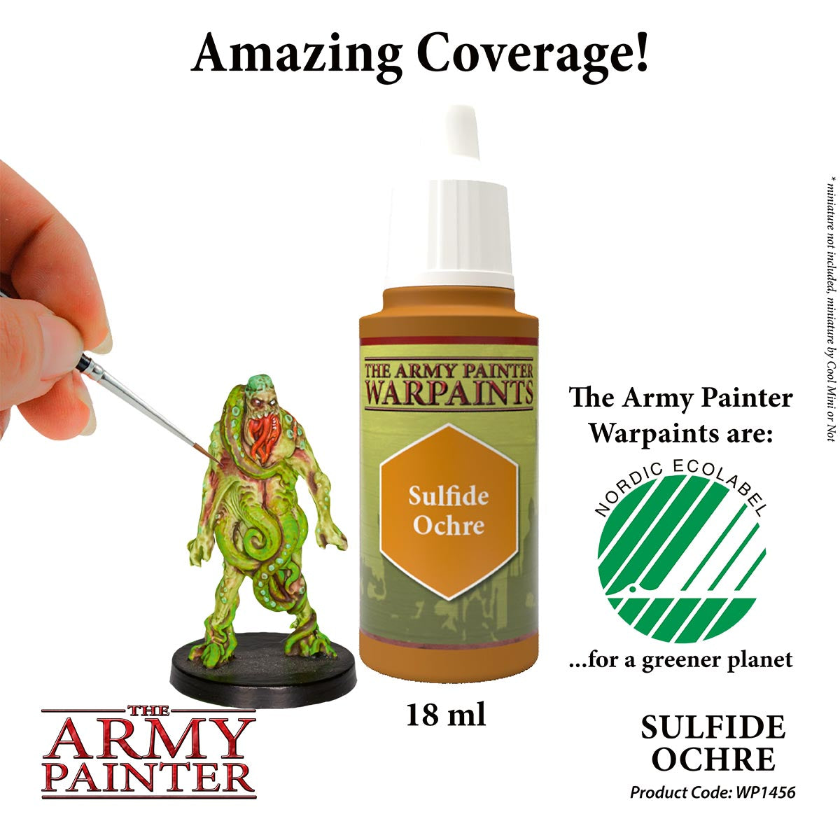 The Army Painter Warpaints - Sulfide Ochre (18ml) WP1456