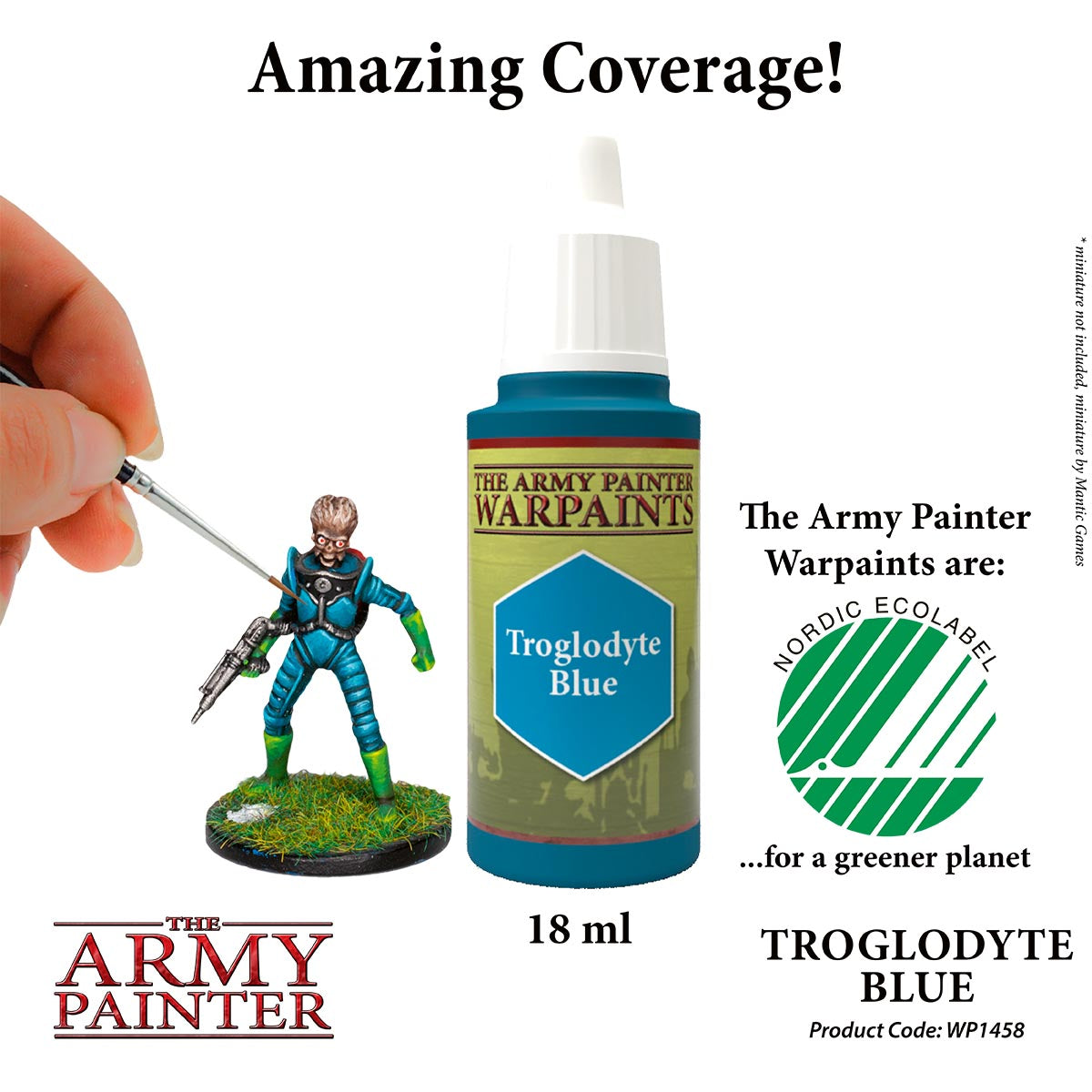 The Army Painter Warpaints - Troglodyte Blue (18ml) WP1458