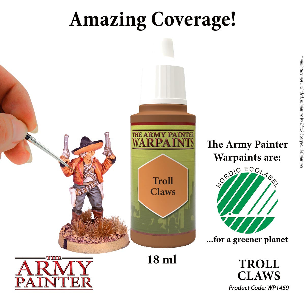 The Army Painter Warpaints - Troll Claws (18ml) WP1459