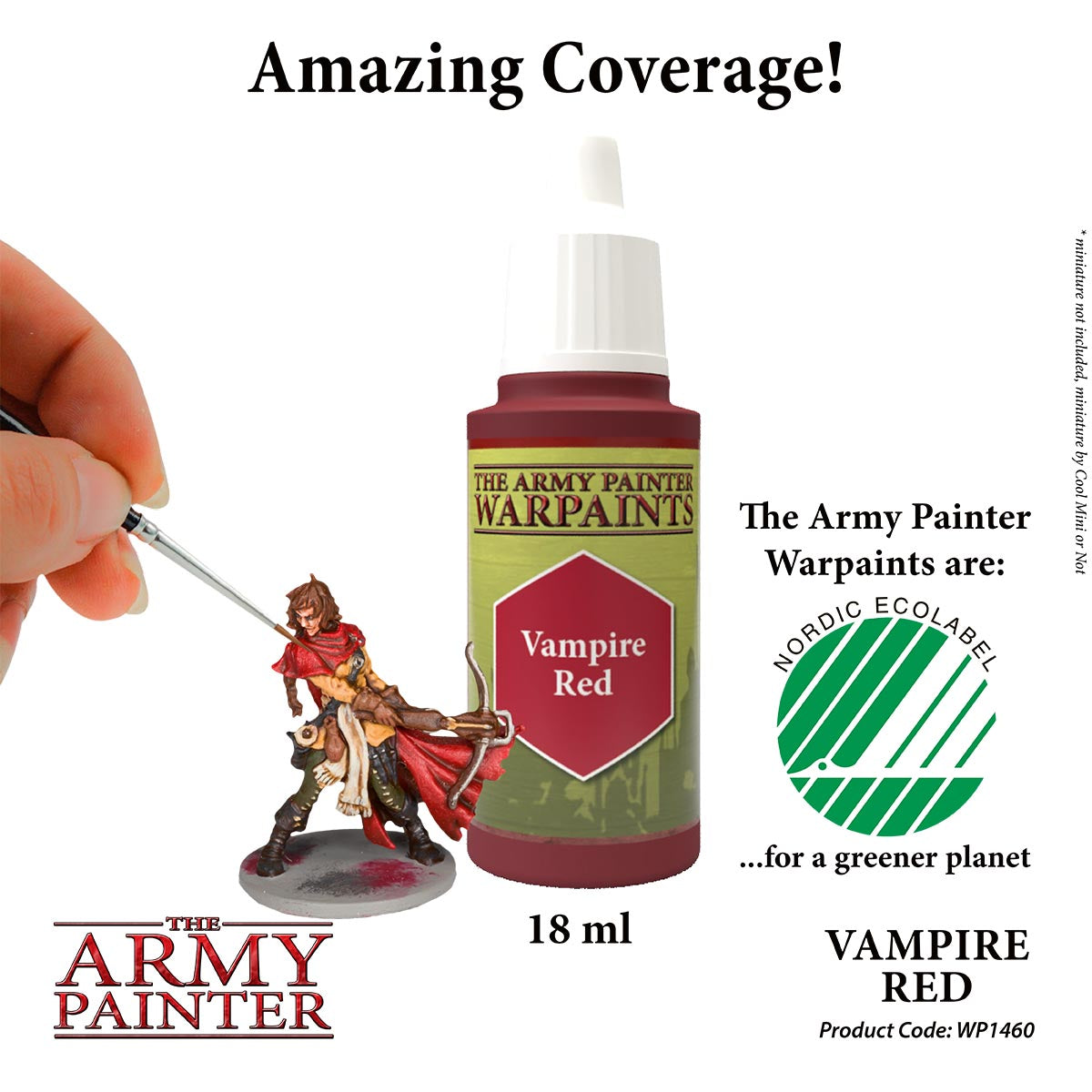 The Army Painter Warpaints - Vampire Red (18ml) WP1460