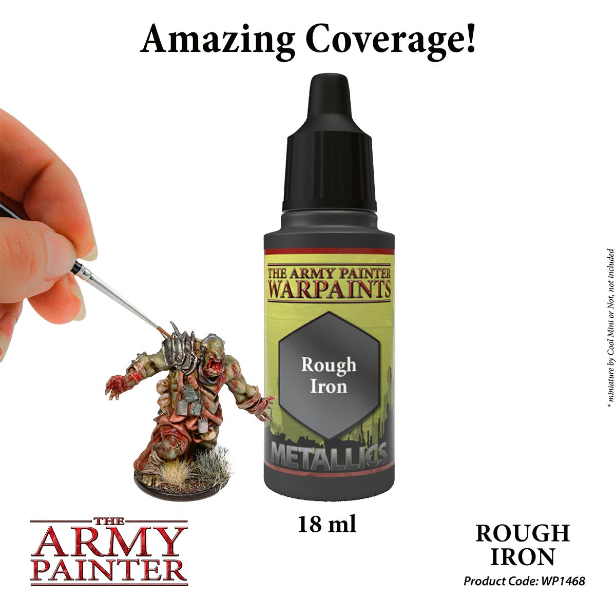 The Army Painter Warpaints - Rough Iron (18ml) WP1468