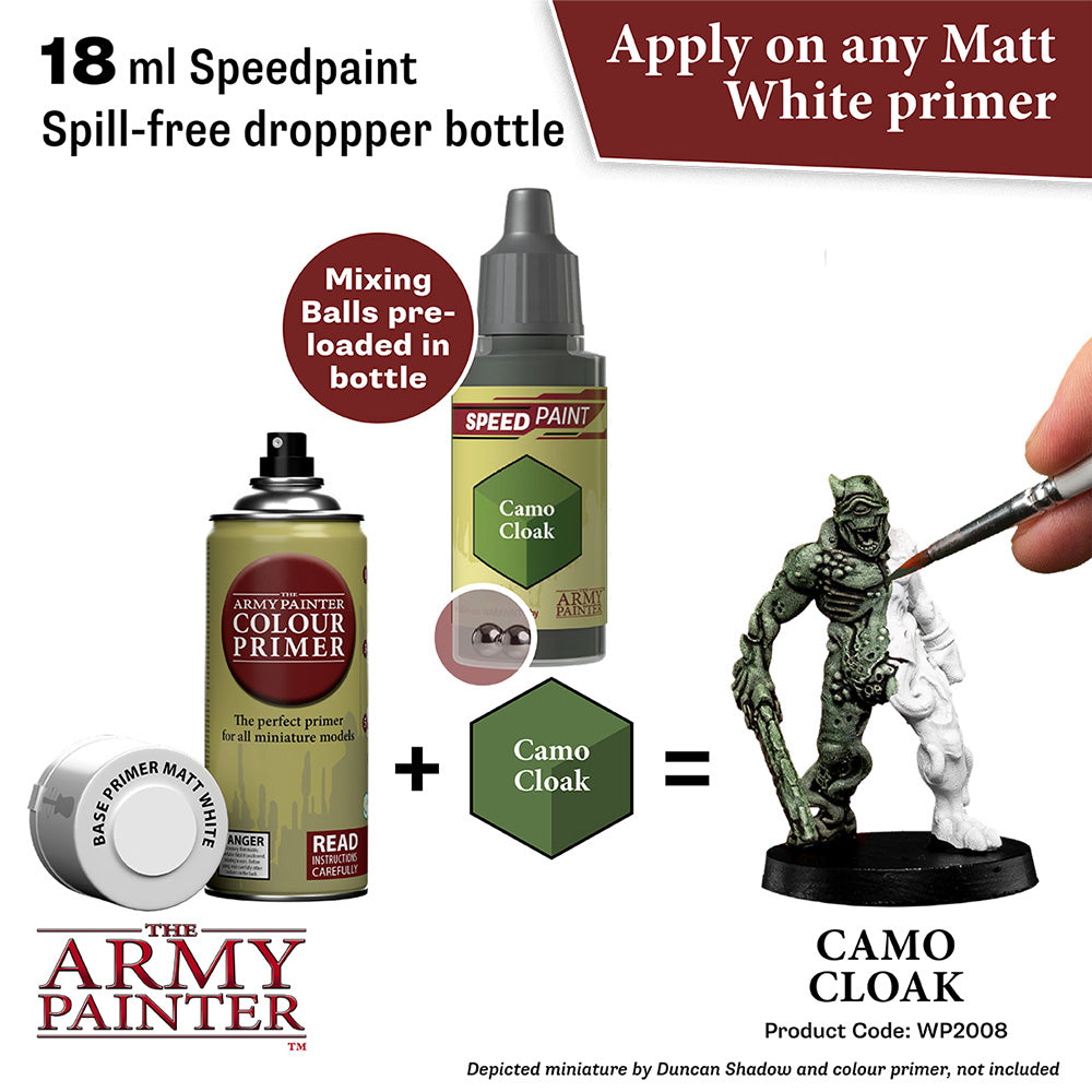 The Army Painter Speedpaints - Camo Cloak (18ml) WP2008
