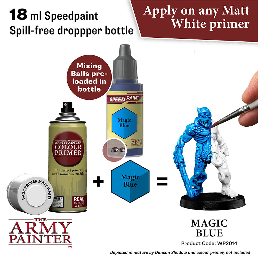 The Army Painter Speedpaints - Magic Blue (18ml) WP2014
