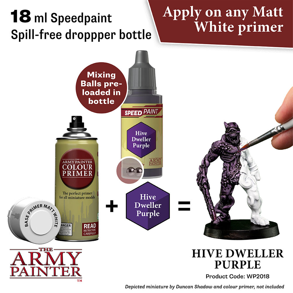 The Army Painter Speedpaints - Hive Dweller Purple (18ml) WP2018