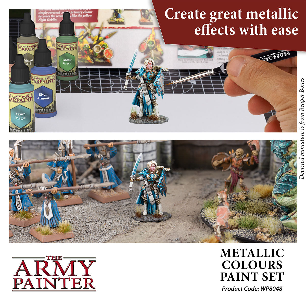 The Army Painter - Metallic Colours Paint Set WP8048
