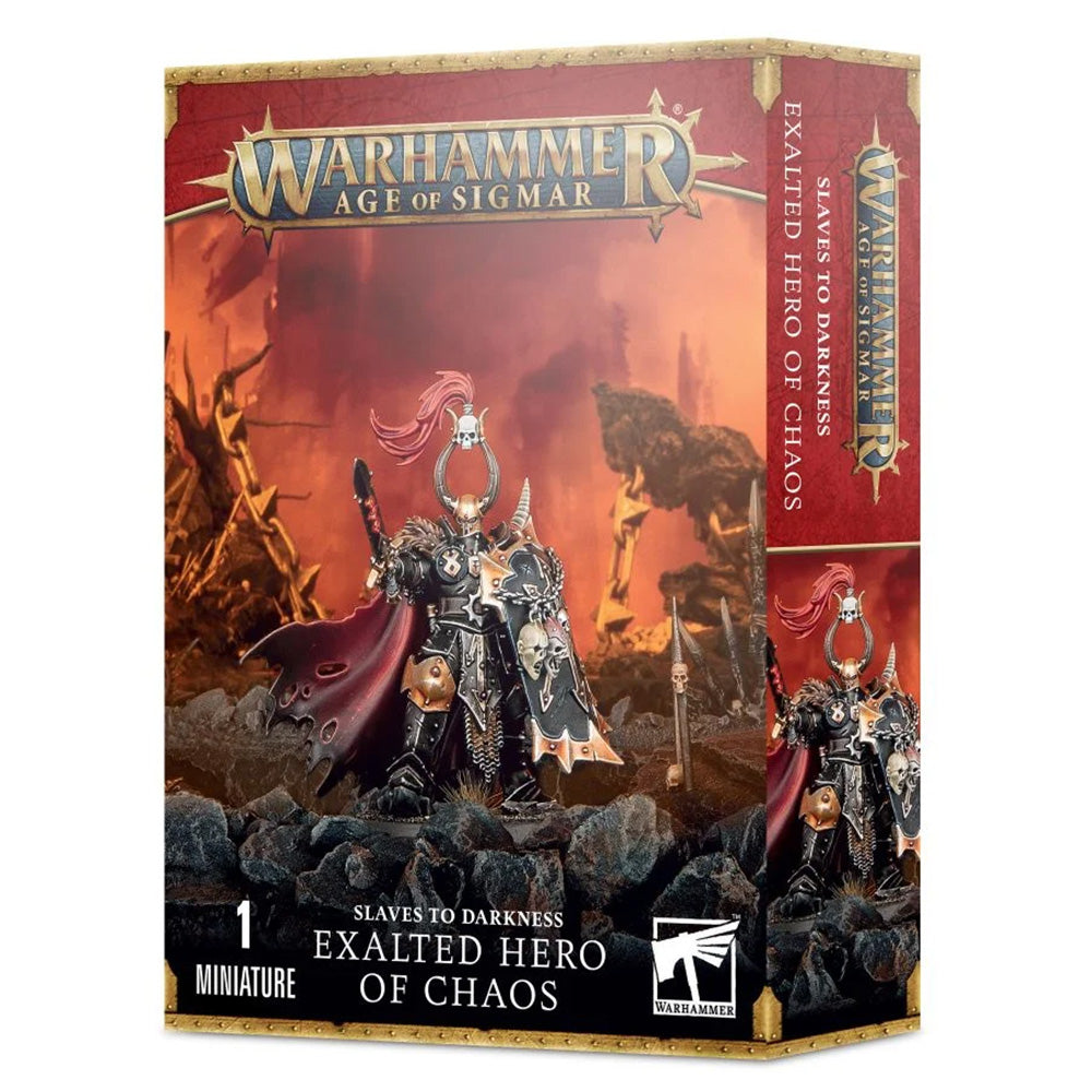 Warhammer Age of Sigmar - Slaves to Darkness Exalted Hero of Chaos