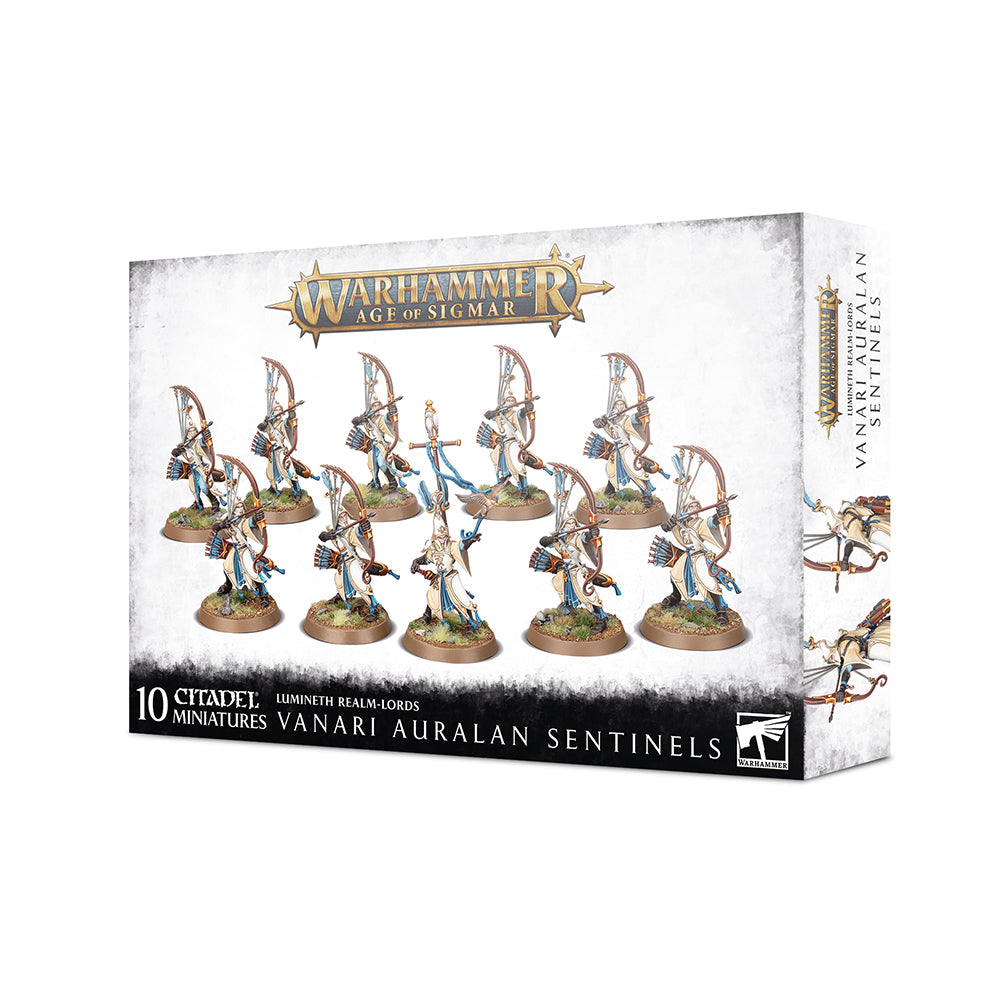 Warhammer Age of Sigmar - Lumineth Realm-Lords Vanari Auralan Sentinels