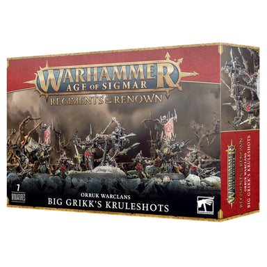 Warhammer Age of Sigmar - Regiments of Renown: Big Grikk's Kruleshots