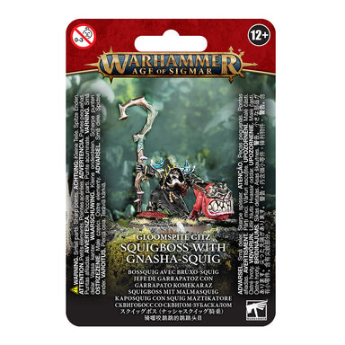 Warhammer Age of Sigmar - Gloomspite Gitz Squigboss With Gnasha-Squig