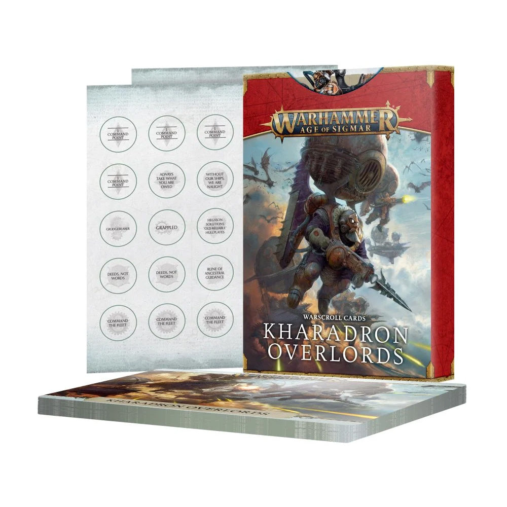 Warhammer Age of Sigmar - Warscroll Cards: Kharadron Overlords