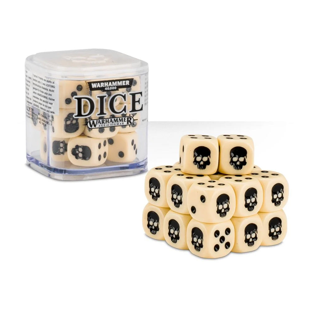 Warhammer - Dice Cube - Bone