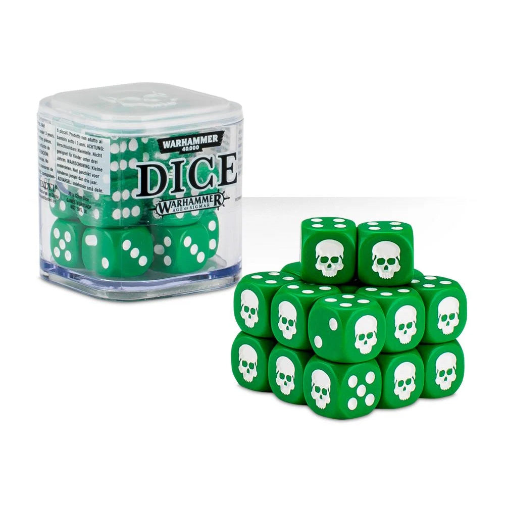 Warhammer - Dice Cube - Green