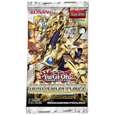 Yu-Gi-Oh! Dimension Force Booster Pack (1st Edition)