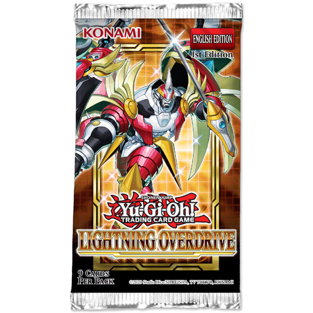 lightning overdrive booster box 1st edition Yu-Gi-Oh! Lightning Overdrive Booster Pack (1st Edition) — Onyx Dawn Games